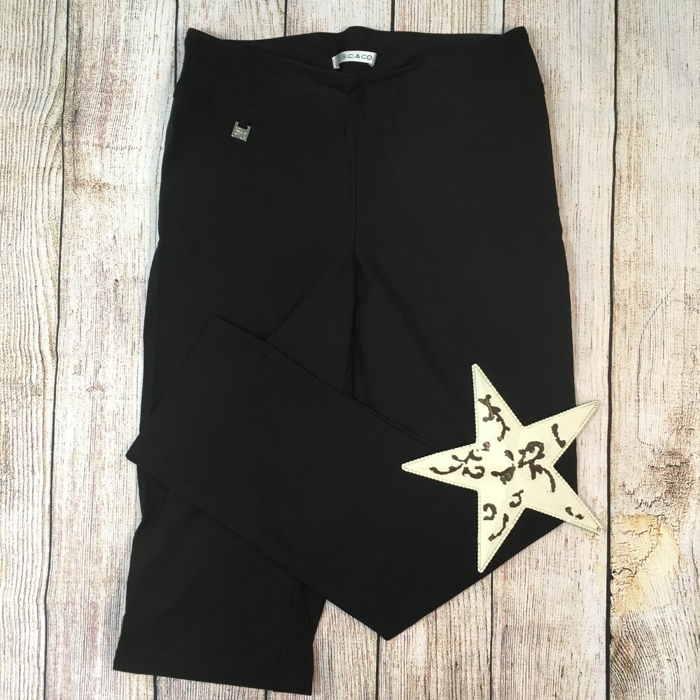 S.C & Co Black Stretchy Dress Pants size 8 - E-08